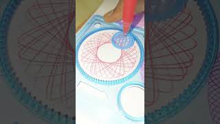 🥰🥰 How many rotations did the pen make in total 💥  Spirograph 2024 shorts 26 [upl. by Assenav275]