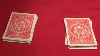 Tutorial SelfWorking Regular Deck Card trick  sleight of hand magic trick teacher [upl. by Ahsin539]