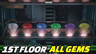 Luigis Mansion 3  First Floor All Gems Location Grand Lobby [upl. by Kingston]