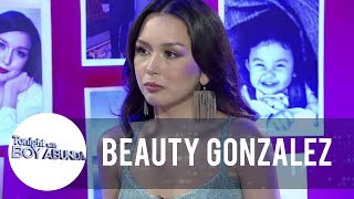 Beauty Gonzalez admits that she is afraid of losing her showbiz career  TWBA [upl. by Aissert728]