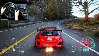 Honda Civic Type R  CarX Street Thrustmaster T300RS gameplay [upl. by Capp321]