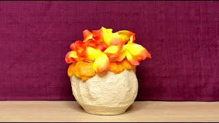 How to make a Concrete Pot from a Balloon [upl. by Warren550]