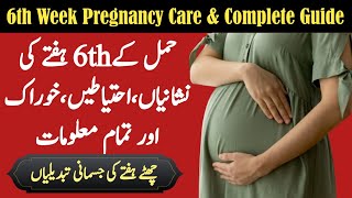 6 Weeks Pregnant Symptoms  6 Weeks Pregnant Ultrasound  Early Pregnancy Symptoms [upl. by Ahsyat]