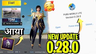 BIG CHANGES आया PUBG Lite में😍 Pubg Lite New Update Today  Pubg Lite 0280 New Update Features [upl. by Coretta334]