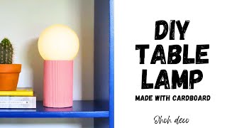 Easy to make DIY TABLE LAMP [upl. by Doersten]