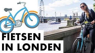 Fietsen in Londen Korte Sfeerimpressie Langs Alle Hoogtepunten [upl. by Aerdma]