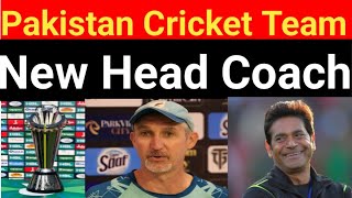 Pakistan New Head CoachPakistan cricket team kai new head coach [upl. by Triplett143]