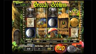 Betsoft  Slots Greedy Goblins Gameplay [upl. by Oisacin]