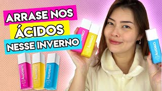 INVERNO❄️ A HORA CERTA DE CAPRICHAR NOS ÁCIDOS ESFOLIANTES NO SEU SKINCARE✨ [upl. by Tarfe843]