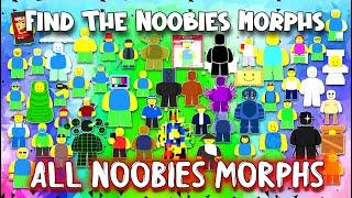 Find The Noobies Morphs  All Noobies Morphs Roblox [upl. by Nnylcaj]