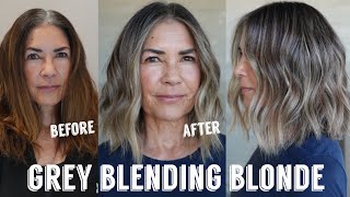 Hair Transformations with Lauryn Grey Blending with Blonde Tones Ep 224 [upl. by Chase]