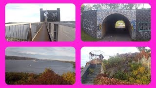 TRAVERSER LE VIEUX PONT DE QUEBEC À PIED ALLEZRETOUR [upl. by Idoux]