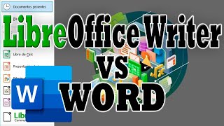 LibreOffice Writer VS Ms WORD ¿Cuesta Adaptarse [upl. by Nivek371]