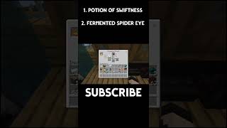 Making potion of slowness  How to make potion of slowness  slowness  Minecraft [upl. by Kennan]