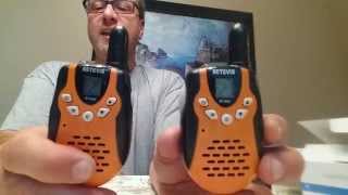 Retevis RT602 Walkie Talkie 22 Channel Review and HandsOn [upl. by Leslee]