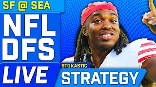 49ersSeahawks Showdown Strategy TNF Week 6 DFS Picks  NFL DFS Strategy [upl. by Sessler]