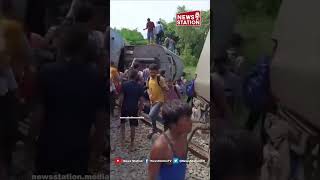 DIBRUGARH Express Derails Near Gonda North Eastern Railway Deploys Emergency Response [upl. by Sapers]