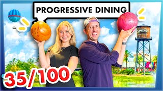 EVERYTHING in Disney World in 100 Days  Episode 35 Eating Around Disney Springs [upl. by Lorre]