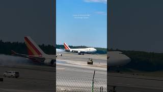 Kalitta Air 747 Arrival Anchorage Alaska Plane Spotting [upl. by Efioa561]