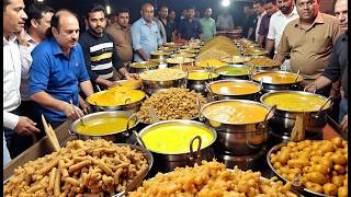 AMAZING  STREET FOOD in KARACHI PAKISTAN 😍 VILLAGE COOKING RECIPES  FOOD TOUR VIDEO COLLECTION [upl. by Eelac]