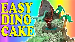 🦕 Last Minute Dinosaur Cake 🦖 [upl. by Ric]