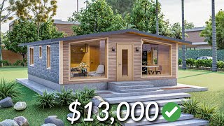 7x9 Meters Modern Small House Design  2 Bedrooms Cabin House Tour  an Original Design [upl. by Keele]