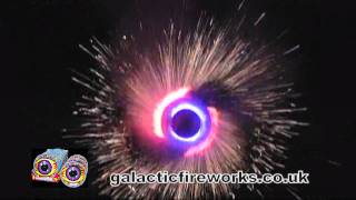 Fiery Eye Catherine Wheel by Brothers Pyrotechnics from Galactic Fireworks [upl. by Ehgit]