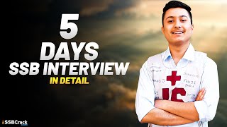 5 Days SSB Interview Explained [upl. by Ternan867]