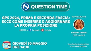 Tutorial GPS 2024 prima e seconda fascia ecco come inserire o aggiornare la propria posizione [upl. by Mckay832]