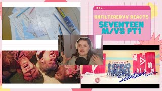 Down the Rabbit Hole  Seventeen MV Reaction PT1 Mansae Pretty U Love Letter [upl. by Docilla]