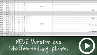 Tutorial NEUE Version des Stoffverteilungsplanes [upl. by Rooke]