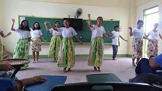 PHILIPPINE FOLK DANCE  MANANG BIDAY  GROUP 1  PE PERFORMANCE [upl. by Raseac]