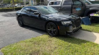 The AndysMobileDetailing does a Ceramic Coating on this 2021 Chrysler 300 Turns out beautiful [upl. by Beaston]