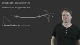 MD I  08 Jeffcott rotor  Additional effects Gyroscopic effect [upl. by Anaiek]