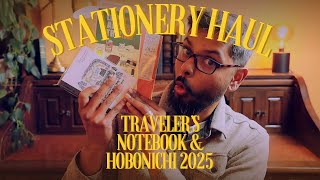 My Travelers Notebook 2025 Stationery Haul [upl. by Netsud]