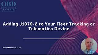 Adding J1979 2 to your Fleet Tracking or Telematics Device [upl. by Meridith747]