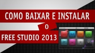 Como Baixar e Instalar o Free Studio 2013 [upl. by Uela432]