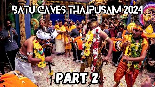 BATU CAVES THAIPUSAM 2024 PART 2  THE JOYFUL CELEBRATION OF MALAYSIA THAIPUSAM [upl. by Allenad]