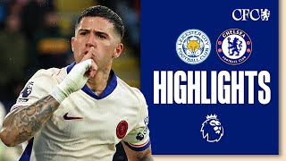 Leicester 12 Chelsea  Blues dominate the Foxes 💪  HIGHLIGHTS  Premier League 2425 [upl. by Seana]