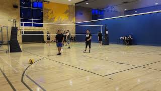 TMU Ryerson Volleyball Tournament Game 7 Team Patrick Vs Team Gina [upl. by Ramar813]