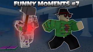 FUNNY MOMENTS In ROBLOX Flee The Facility 7 [upl. by Boaten]