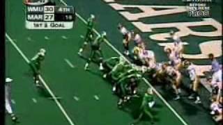 Marshall vs Western Michigan  1999  Final Drive Chad Pennington [upl. by Godiva]