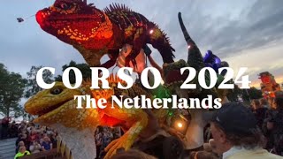 Corso 2024  Flower parade in The Netherlands trending Europe [upl. by Aarika]