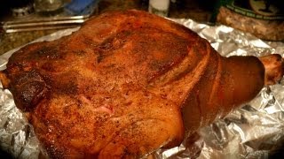 Fuzzys Kitchen  Fresh Whole Ham [upl. by Alyce]