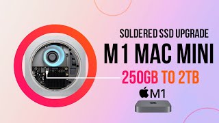 M1 Mac Mini SSD Upgrade 250GB to 2TB 2023 [upl. by Adnuhser]