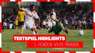 HIGHLIGHTS 1 FC Köln  VV St Truiden 30  Alle Tore [upl. by Huskey146]