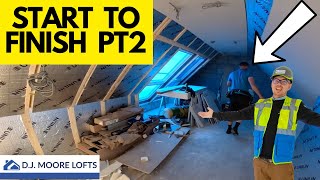 Loft Conversion Start To Finish pt 2 [upl. by Sissie]