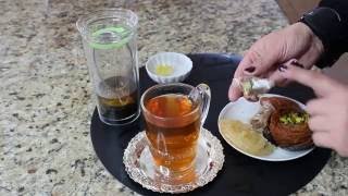 How to make Persian TeaFragrant and Delicious [upl. by Adyaj]