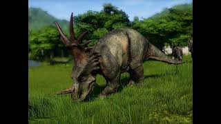 Styracosaurus Albertensis Sounds JW [upl. by Mureil]