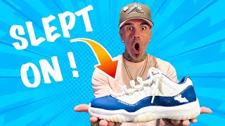 Jordan 11 Low quotDiffused Bluequot  This Is a SLEEPER  BUT [upl. by Alyson]